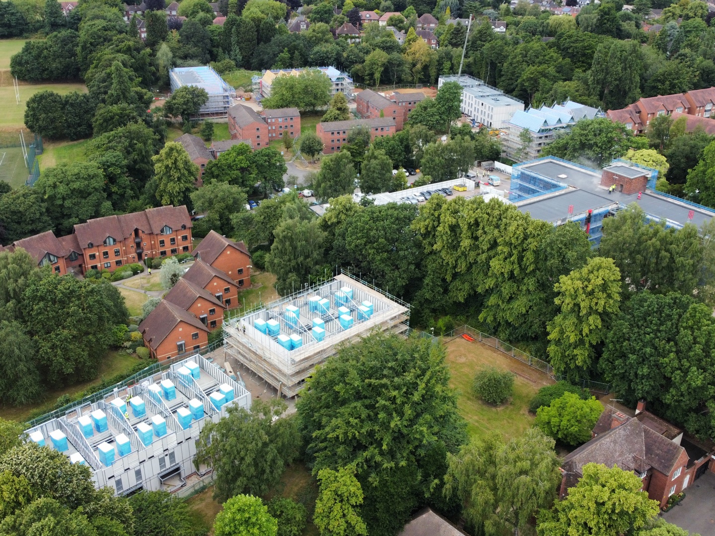 Sigmat Completa la prestigiosa struttura universitaria con 10 settimane di anticipo rispetto al programma