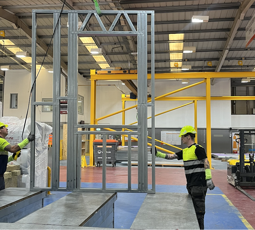 Preassemblati fuori sede per una maggiore velocità di costruzione